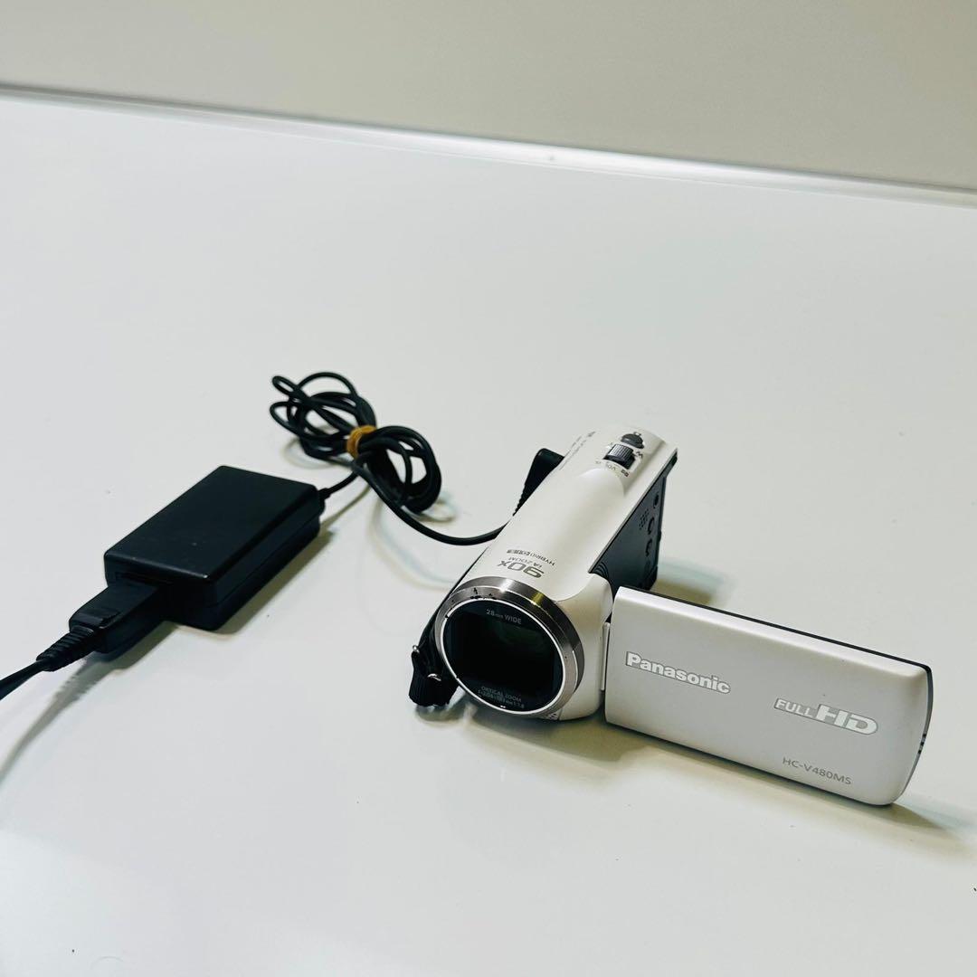 Panasonic HC-V480MS ビデオカメラ 本体 動作品