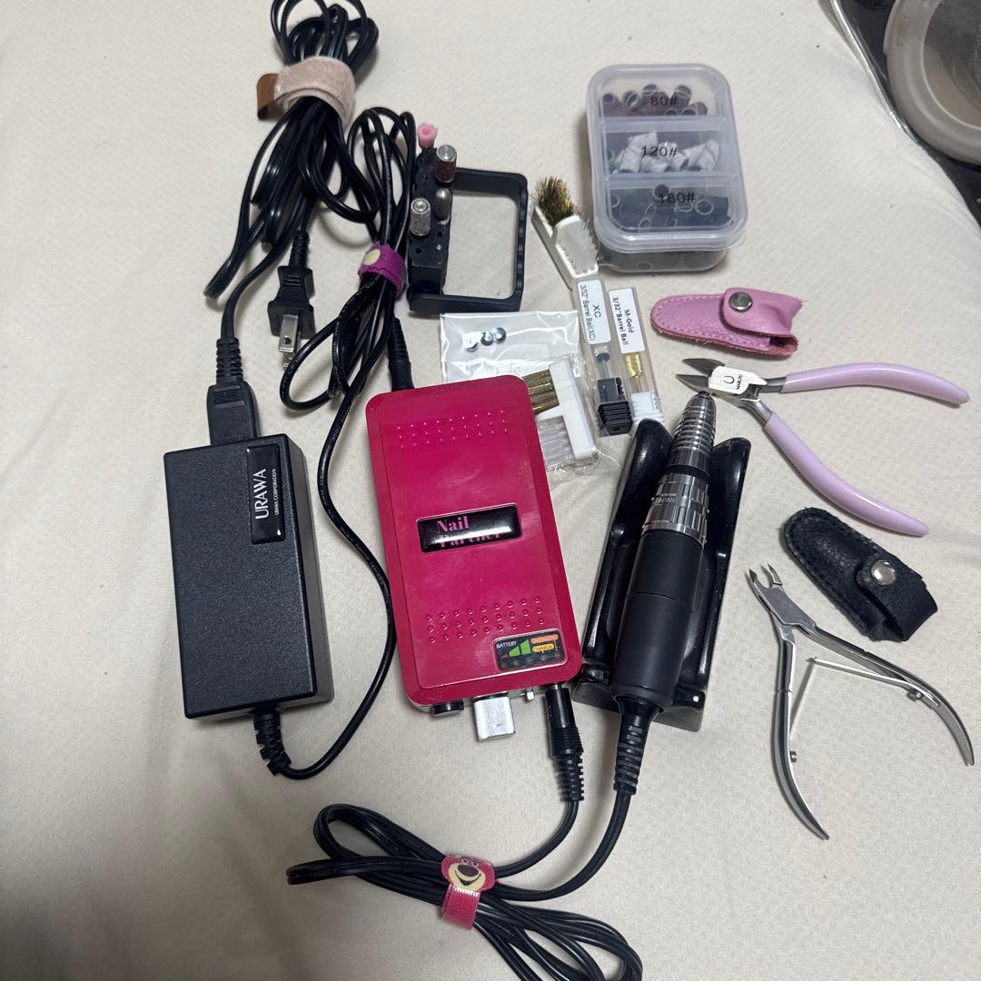 URAWA G3 ネイルマシーン　ネイルパートナー　ピンク