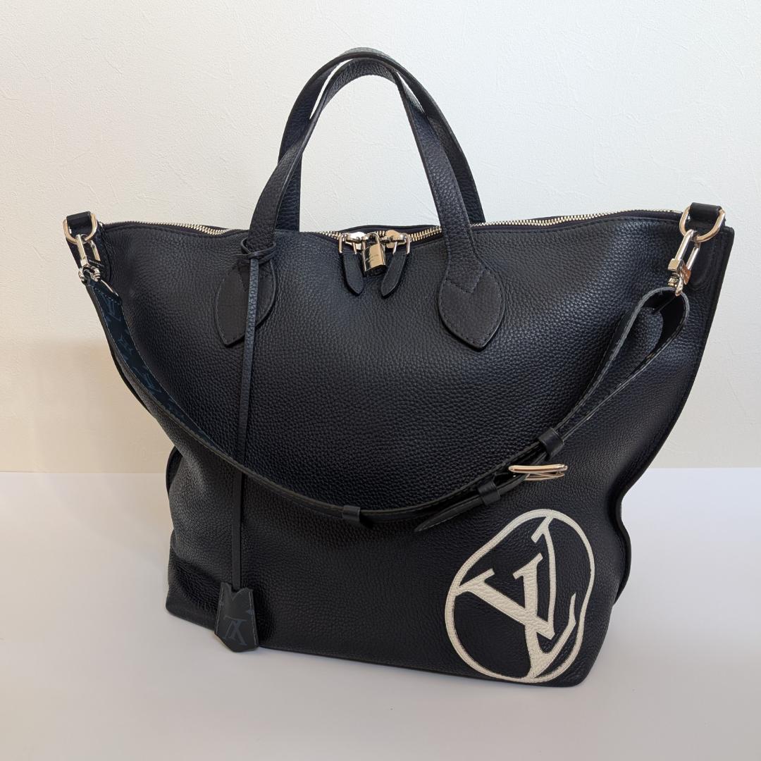 ルイヴィトン イーストサイド ジップドトート ショルダー 2Way ネイビー