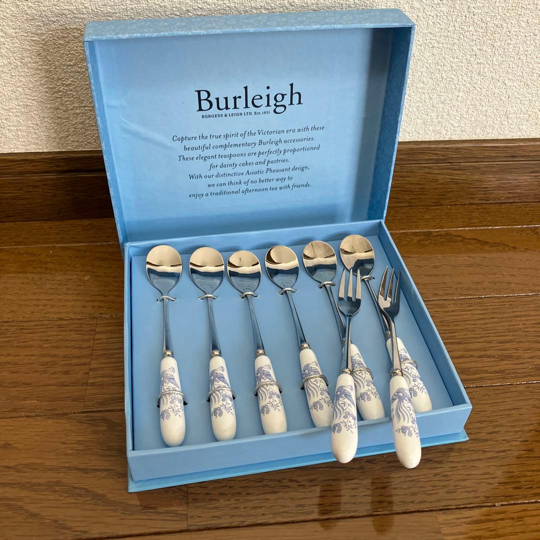 【bigones】レア バーレイ ティースプーン&ペストリーフォーク