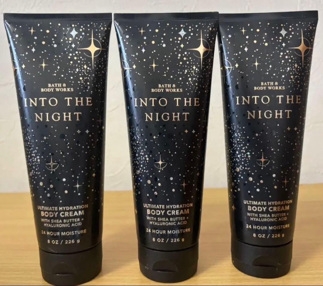 【Into the night】Bath&bodyworksボディクリーム ３本