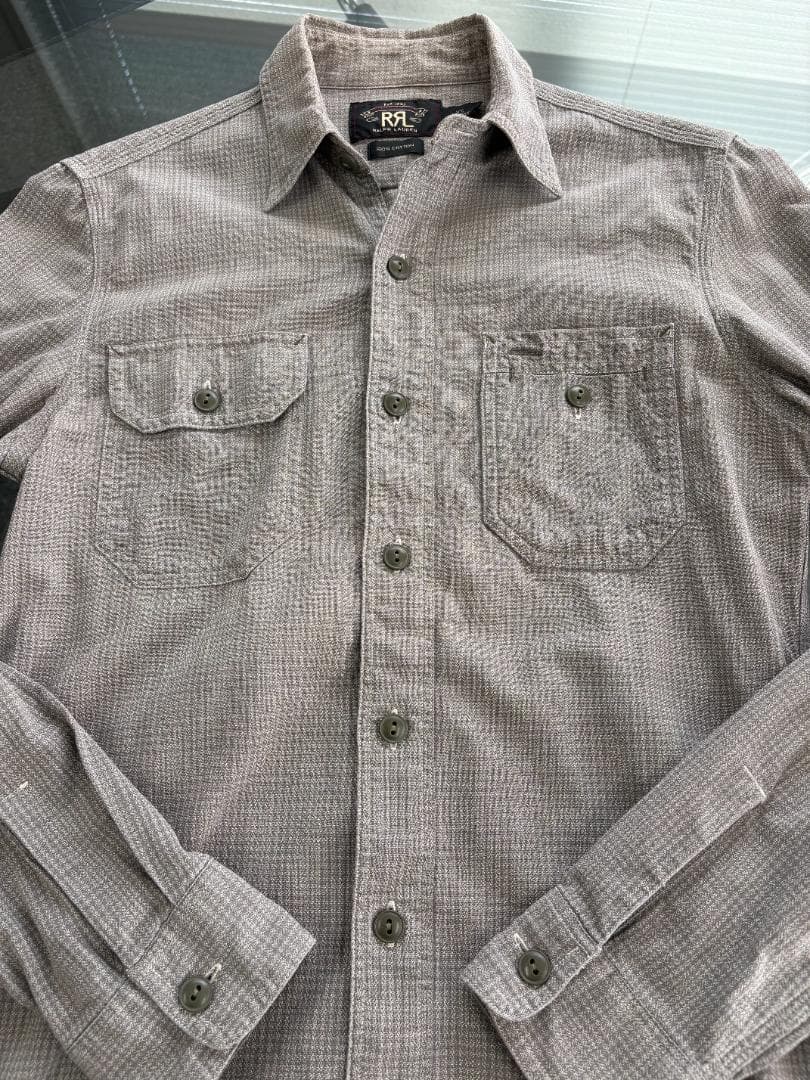 最終価格 RRL ネルシャツ チェック柄 長袖