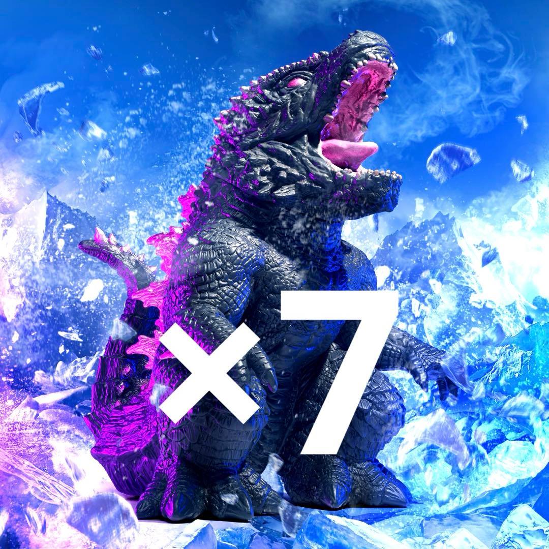 【匿名発送‼️7点セット❗️】ゴジラ×コング 新たなる帝国 鎮座獣 フィギュア