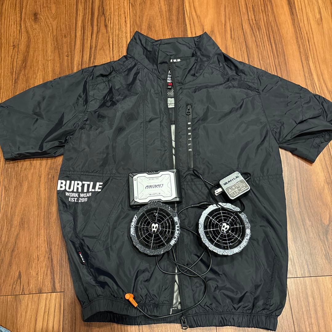 BURTLE 空調服　ファン・バッテリー付き