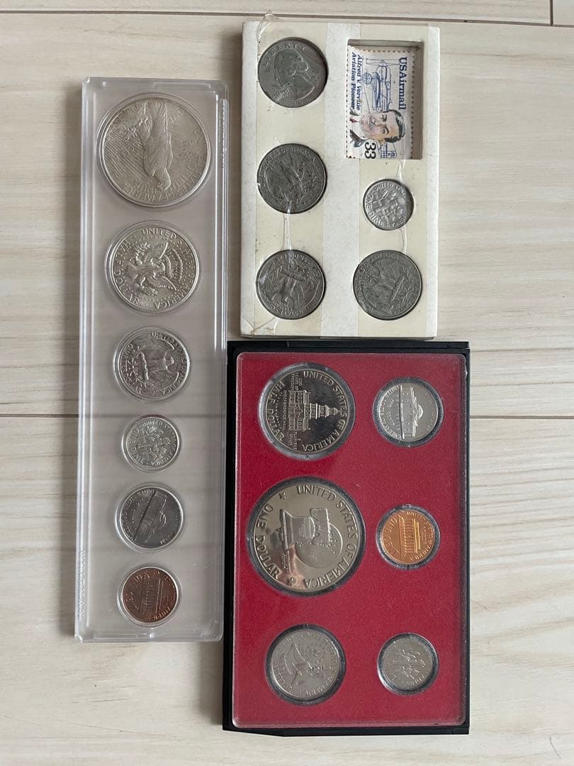 アメリカ 銀貨 セット 旧貨幣 アメリカ銀貨 50セント銀貨 1967年銘 ケネディ大統領記念銀貨 未使用