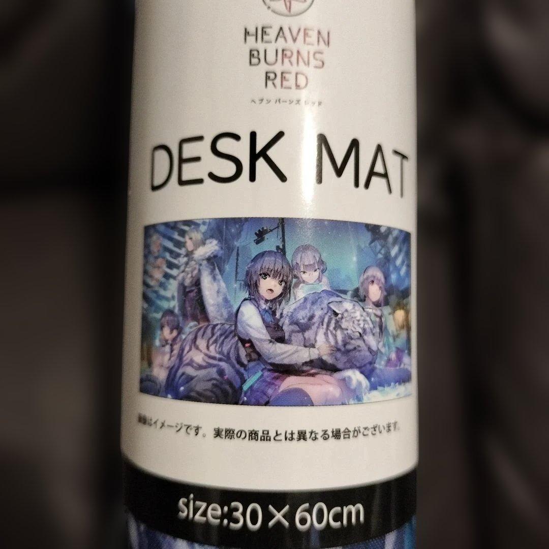 ヘブンバーンズレッド デスクマット ヘブバン ラバーマット プレイ