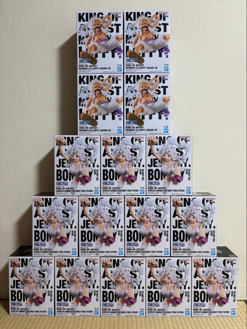 ワンピース キングオブアーティスト ルフィ　ジュエリー・ボニー フィギュア