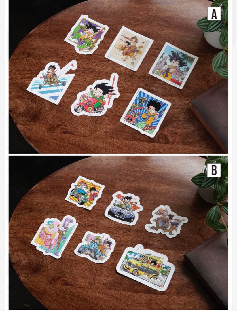 【新品】ダイマツリ DRAGON BALL ステッカー 6枚入り【全42種】