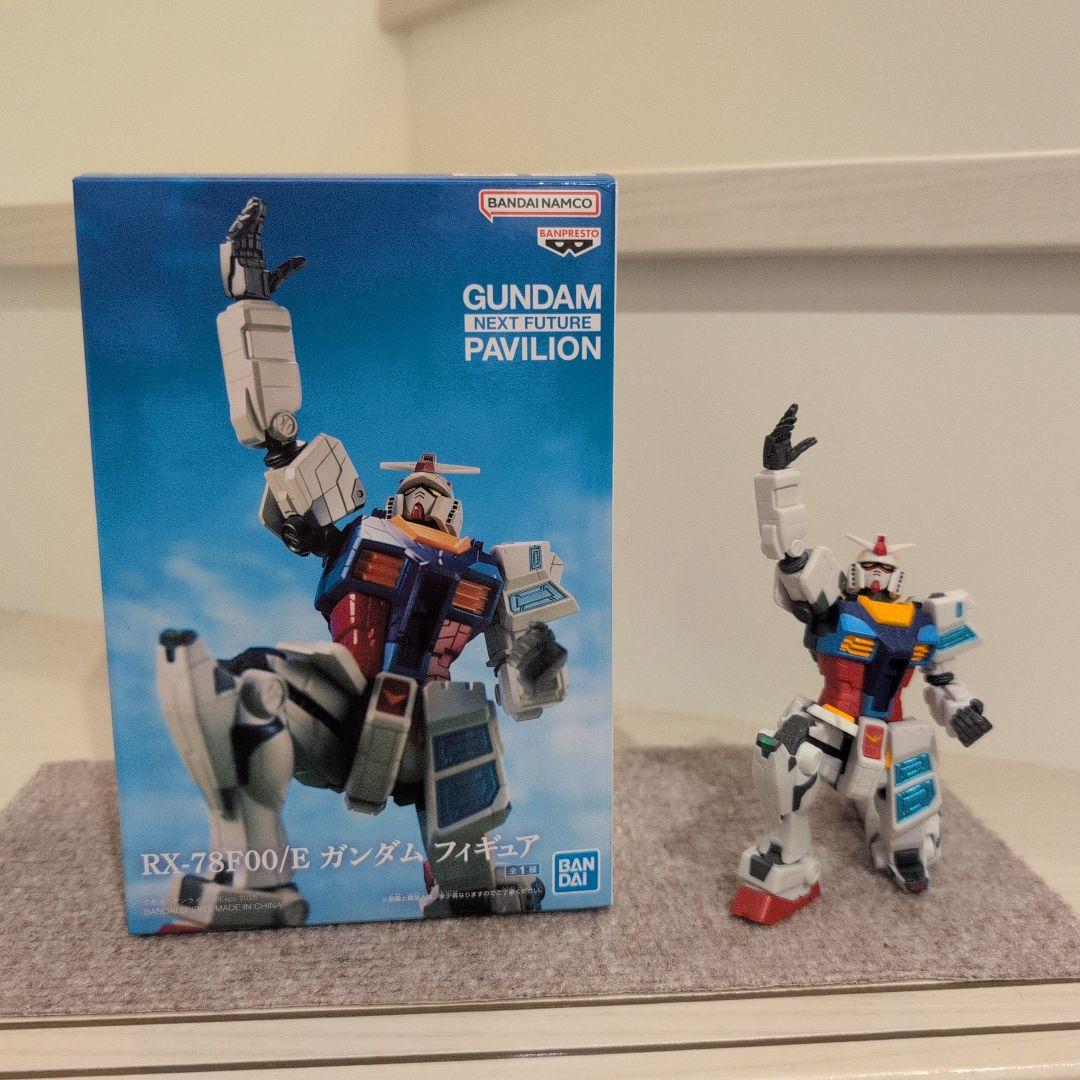 【非売品】BANDAI RX-78F00/E ガンダム フィギュア GUNDAM NEXT FUTURE PAVILION」の「RX-78F00/E ガンダム」がENTRY