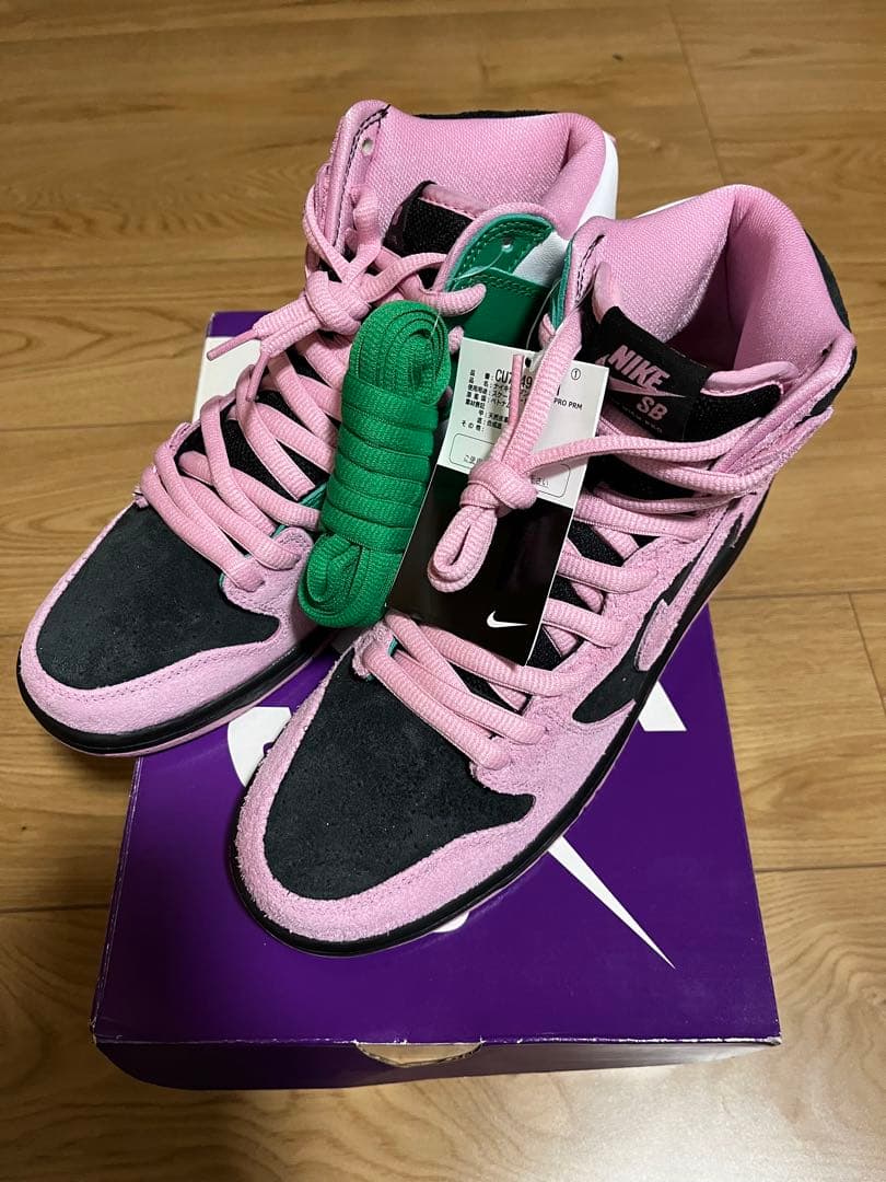Nike SB Dunk High Invert Celtics ダンクSB