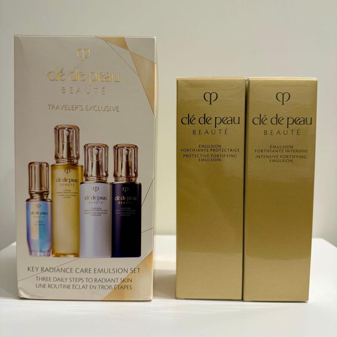 【クレ・ド・ポー ボーテ】朝夜乳液セット