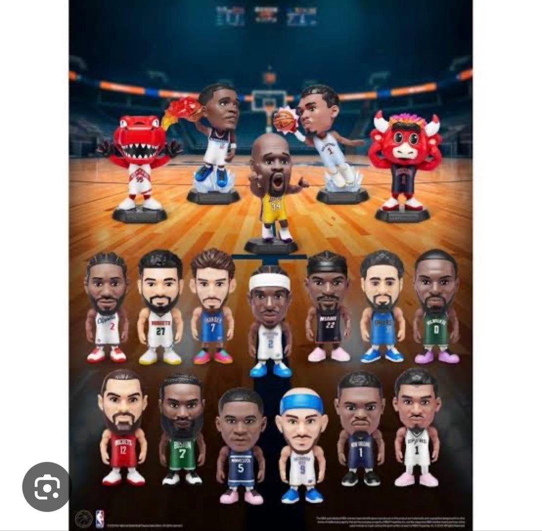 5サプライズシリーズ2 NBAボウラーズ 4個セット おまけ付き（ハーフ