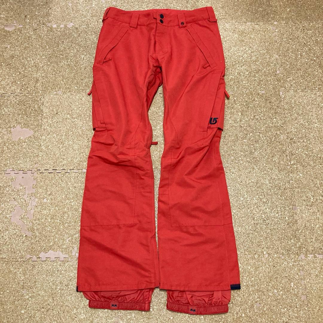 【美品】バートン BURTON スノボウェア スノボー スノーボード Mメンズ赤