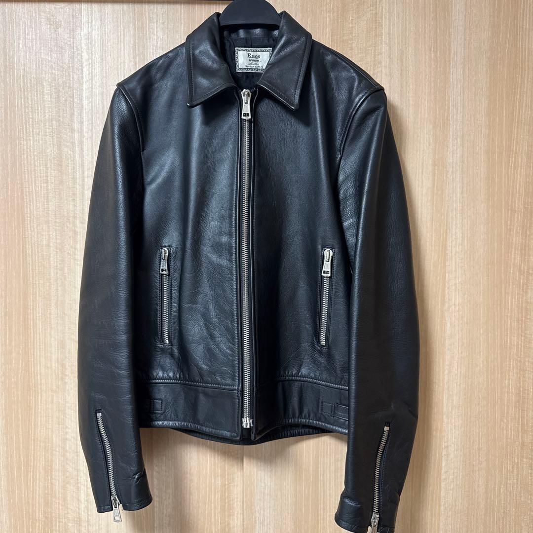 F*す様 Rags McGREGOR　シングルライダースジャケット　Mサイズ