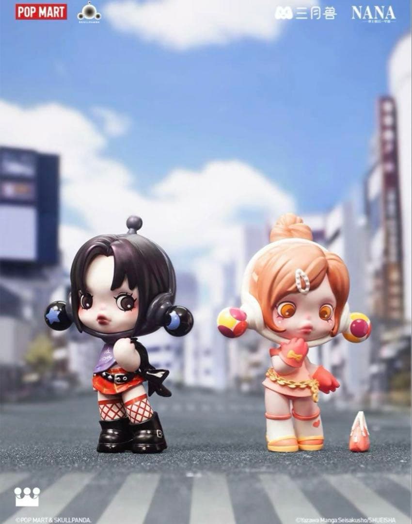POP MART SKULLPANDA NANA 大崎ナナ 小松奈々 Amazon.co.jp: SKULLPANDA NANA コラボ 大崎ナナ 小松奈々 セット