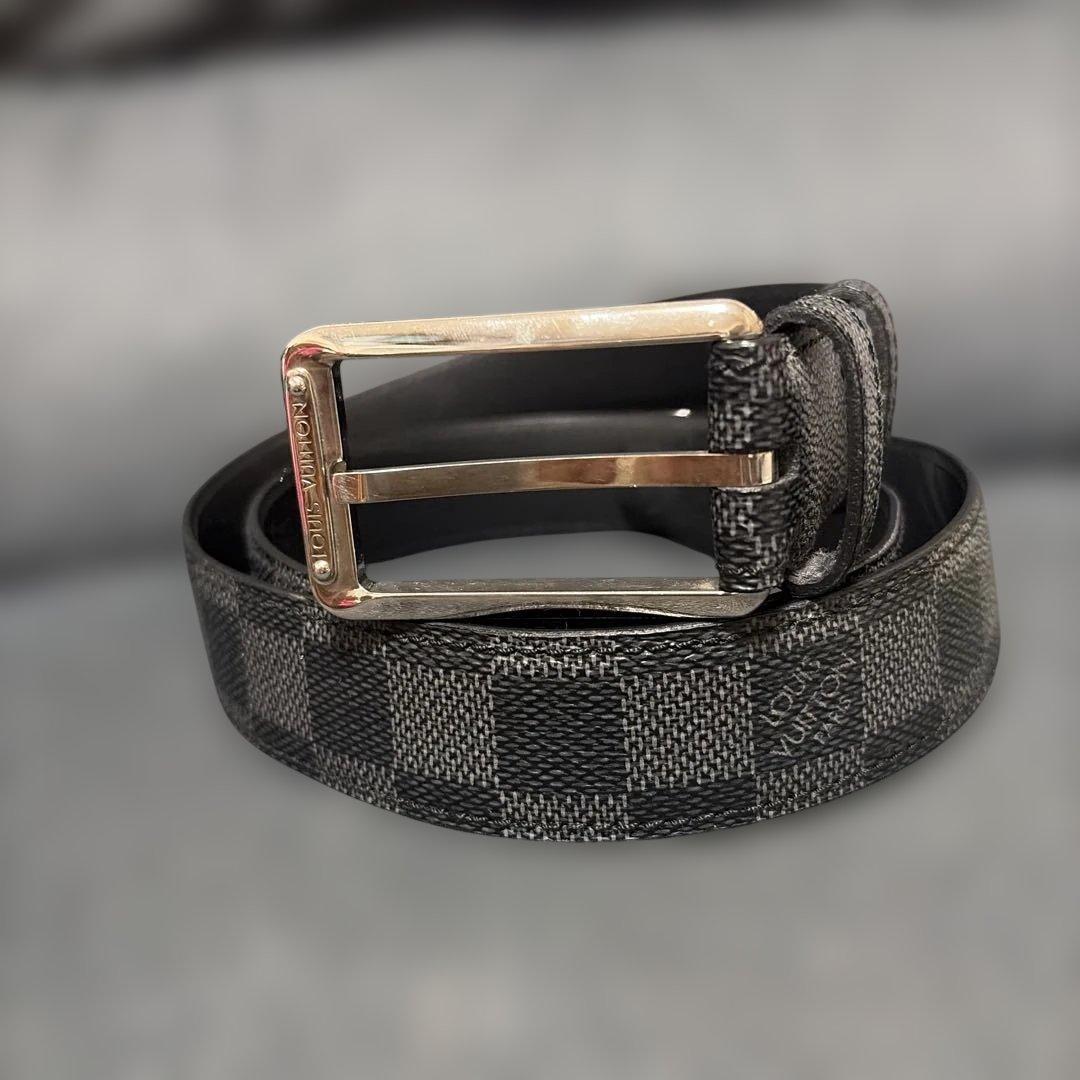 ルイヴィトン　ダミエ　サンチュール　スレンダー　ベルト　90/36 メンズ