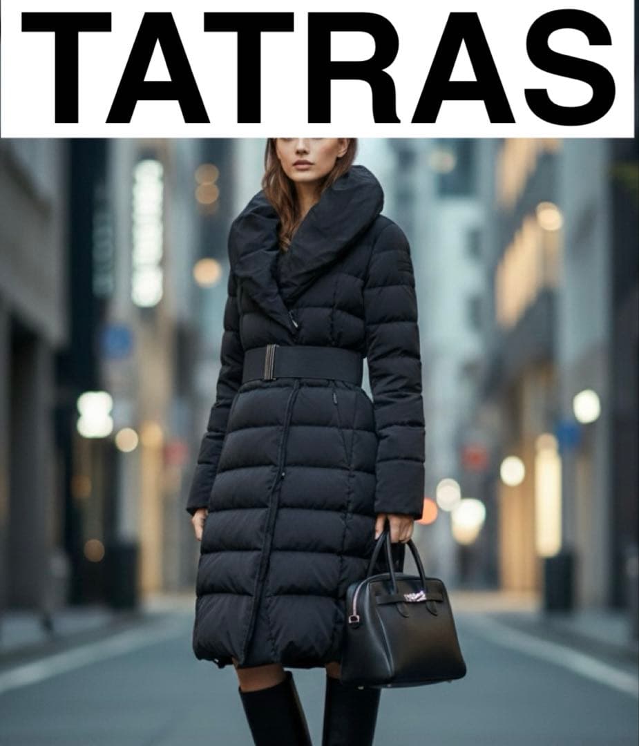 TATRAS タトラス ダウンコート Aライン LTA15A4286 女優エリ