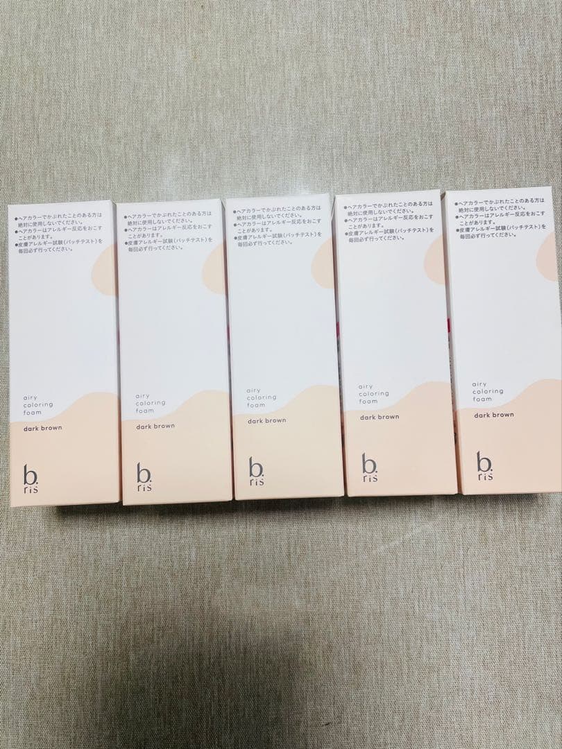 ★b.ris エアリーカラーリングフォーム ５本セット Amazon | ビーリス エアリーカラーリングフォーム [ 白髪染め 医薬部外
