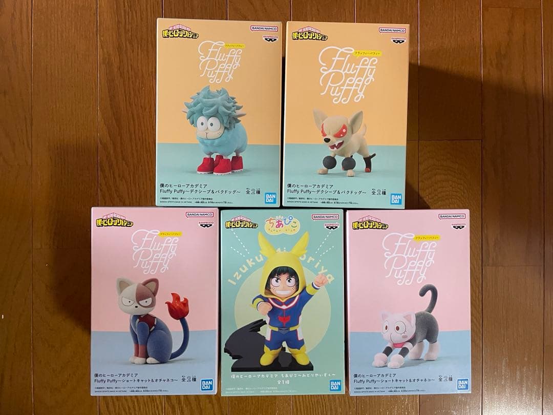 ヒロアカ　フィギュア　デク　バク　ショート　オチャネコ　ちあぴこ　みどりやいずく