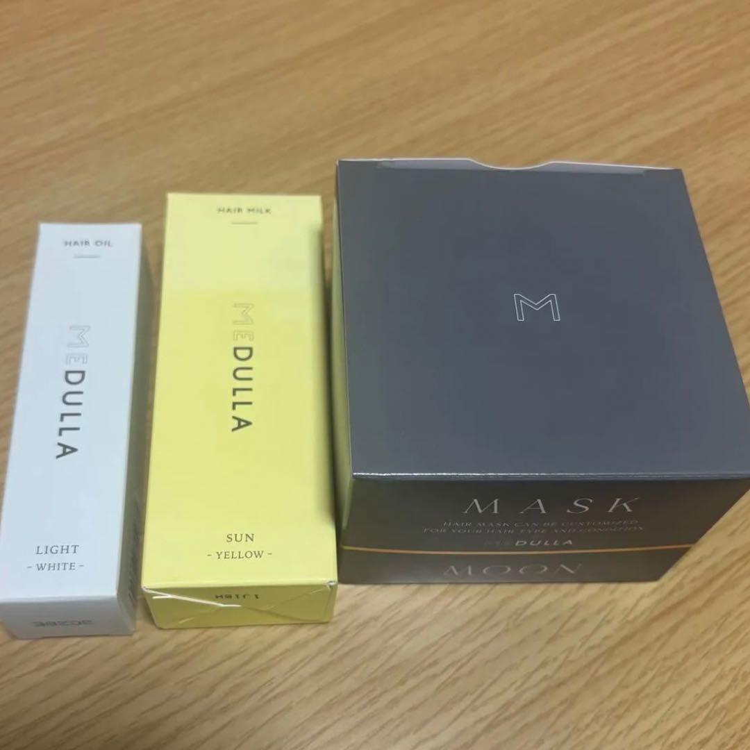 M DULLA ヘアオイル・ミルク・マスクセット M DULLA ヘアオイル・ミルク・マスクセット M DULLA ヘアオイル