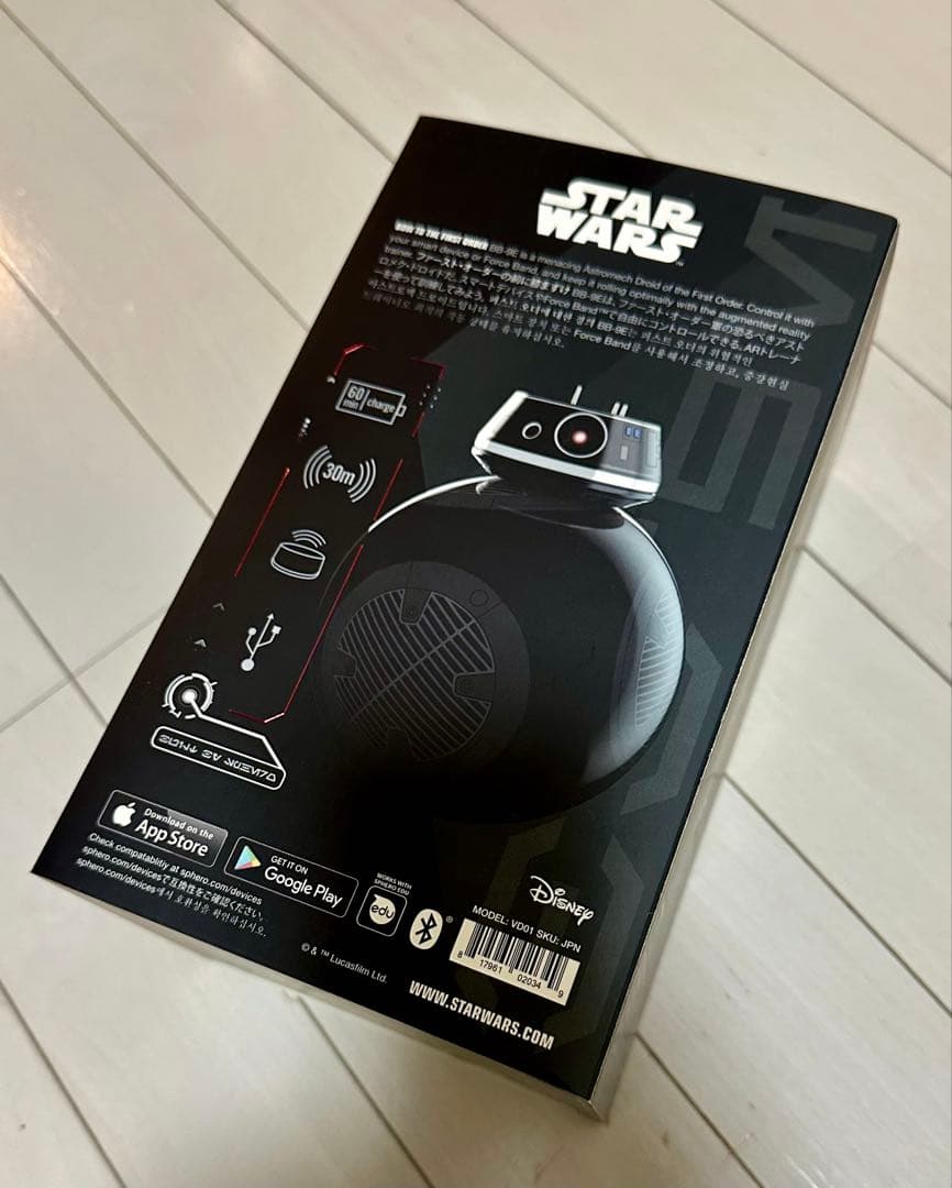 Sphero スフィロ スターウォーズ BB-9E BB-8 アプリ対応 美品
