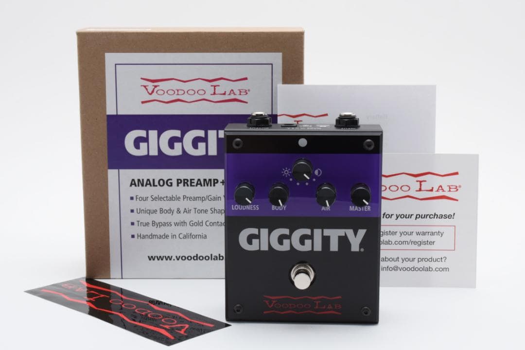 新品 未使用 Voodoo Lab Giggity Overdrive