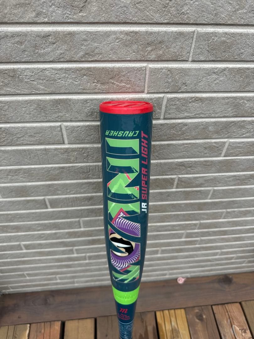 再値下げmarucci ワニクラッシャー76cm 超美品　新古品 マルーチ（marucci）（キッズ）少年軟式用バット 野球 ジュニア ワニ