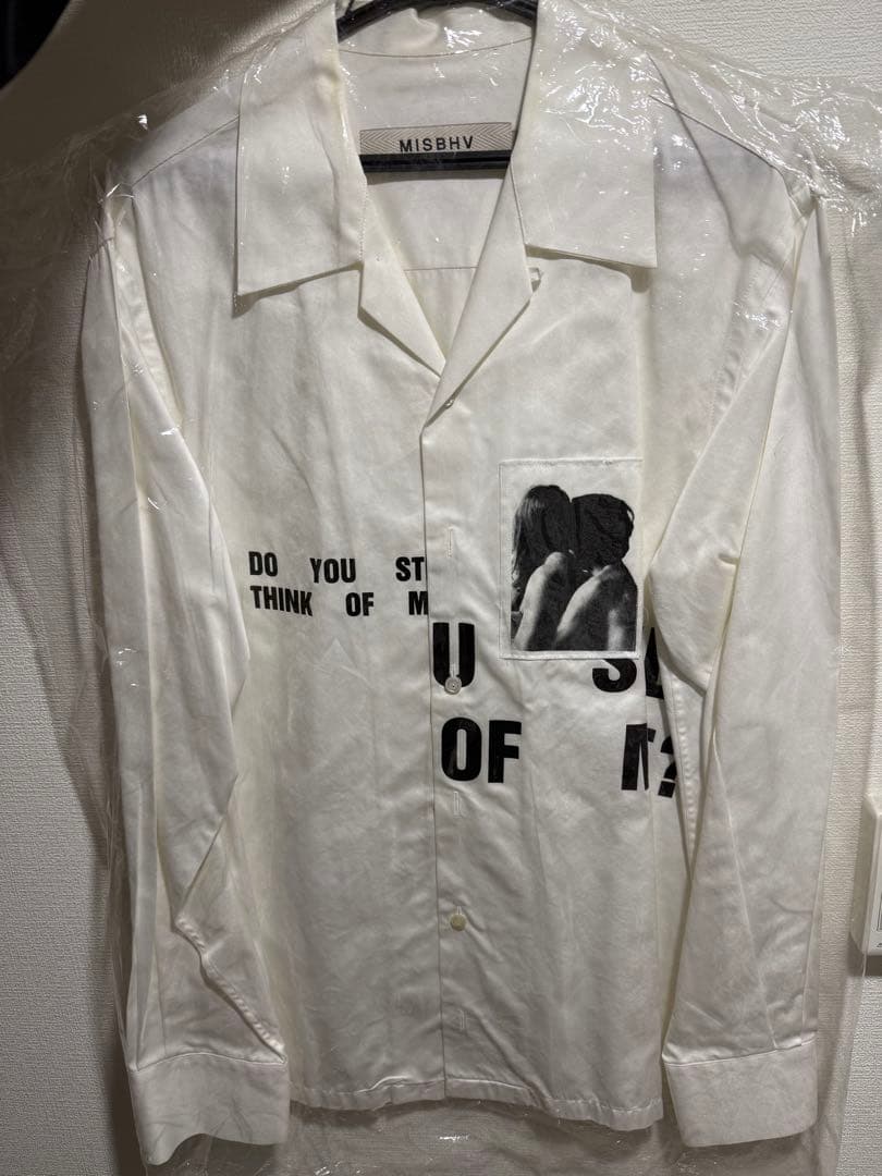 MISBHV ホワイト ボックスシャツ