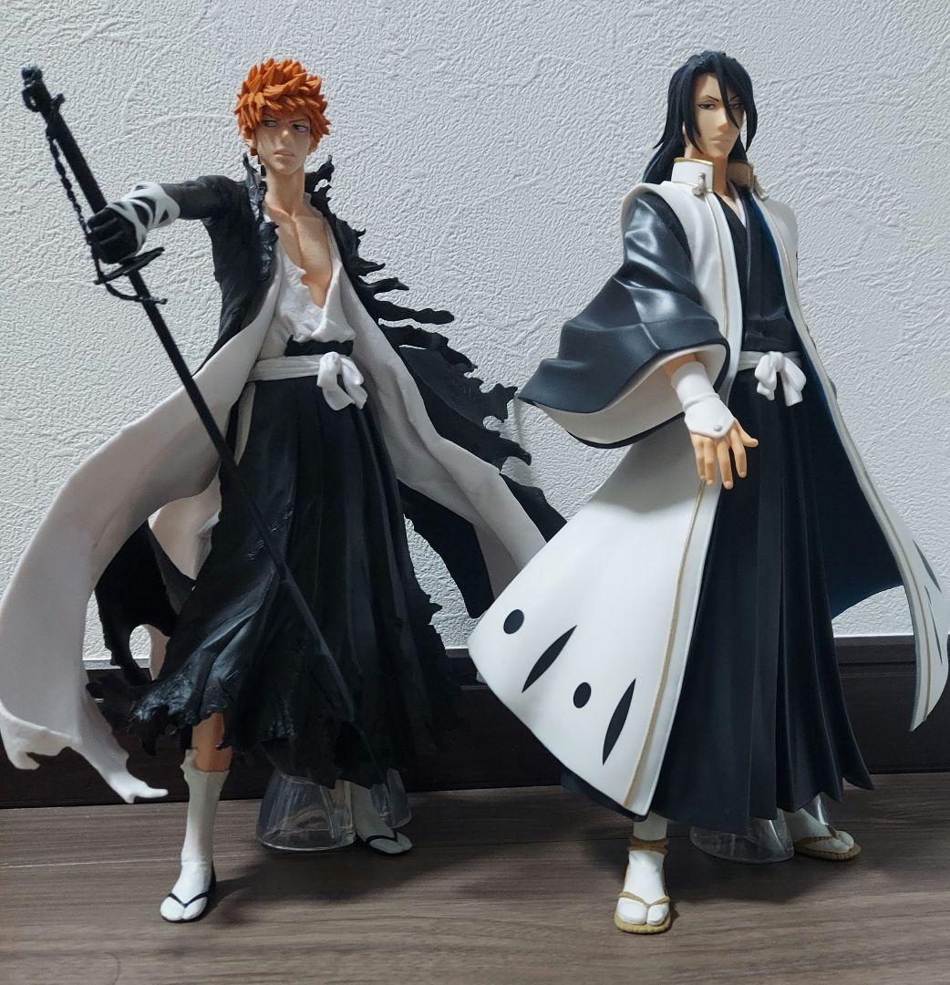 BLEACH 一番くじ 黒崎一護 朽木白哉 フィギュア - メルカリ