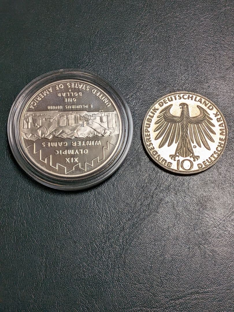 ソルトレイク·ミュンヘンオリンピック銀貨2枚組!!