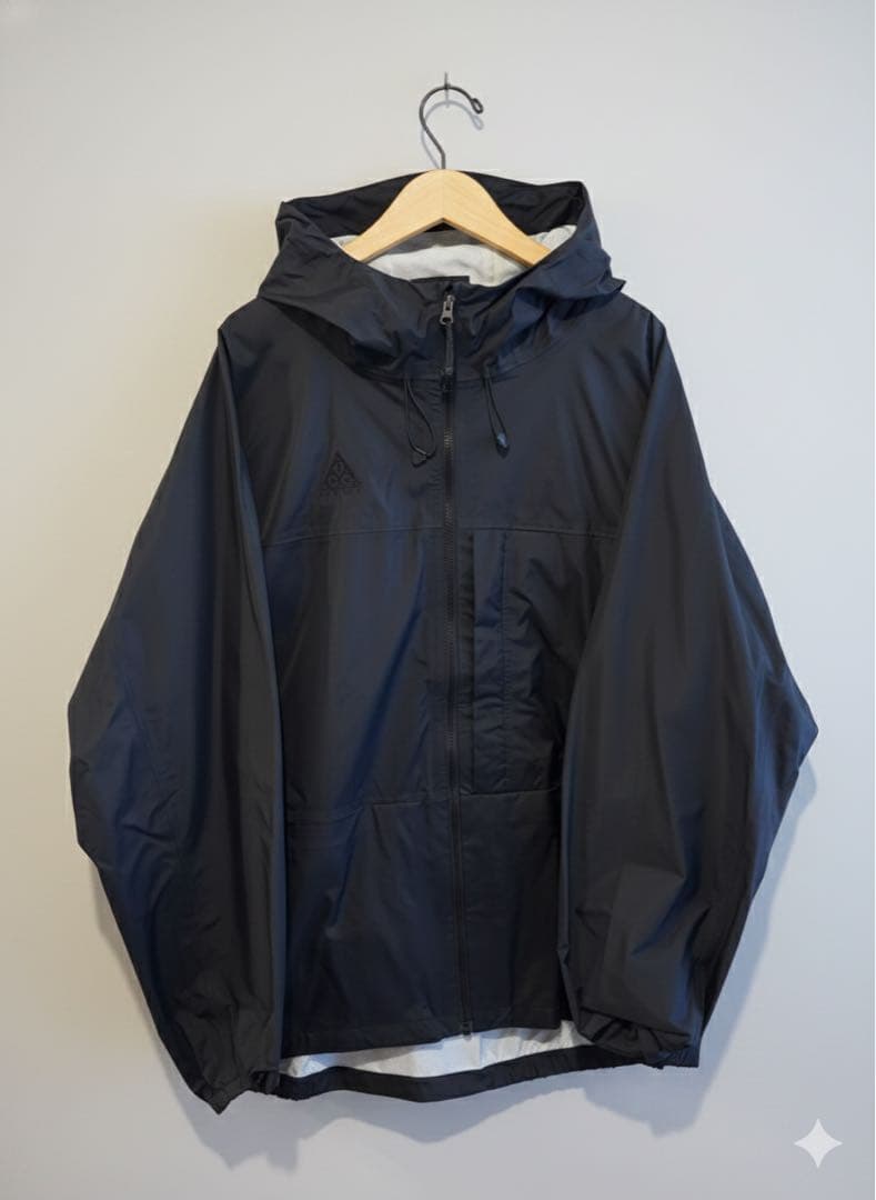 NIKE ACG ウィンドシェル フーディ 黒 L ゴープコア 完売品