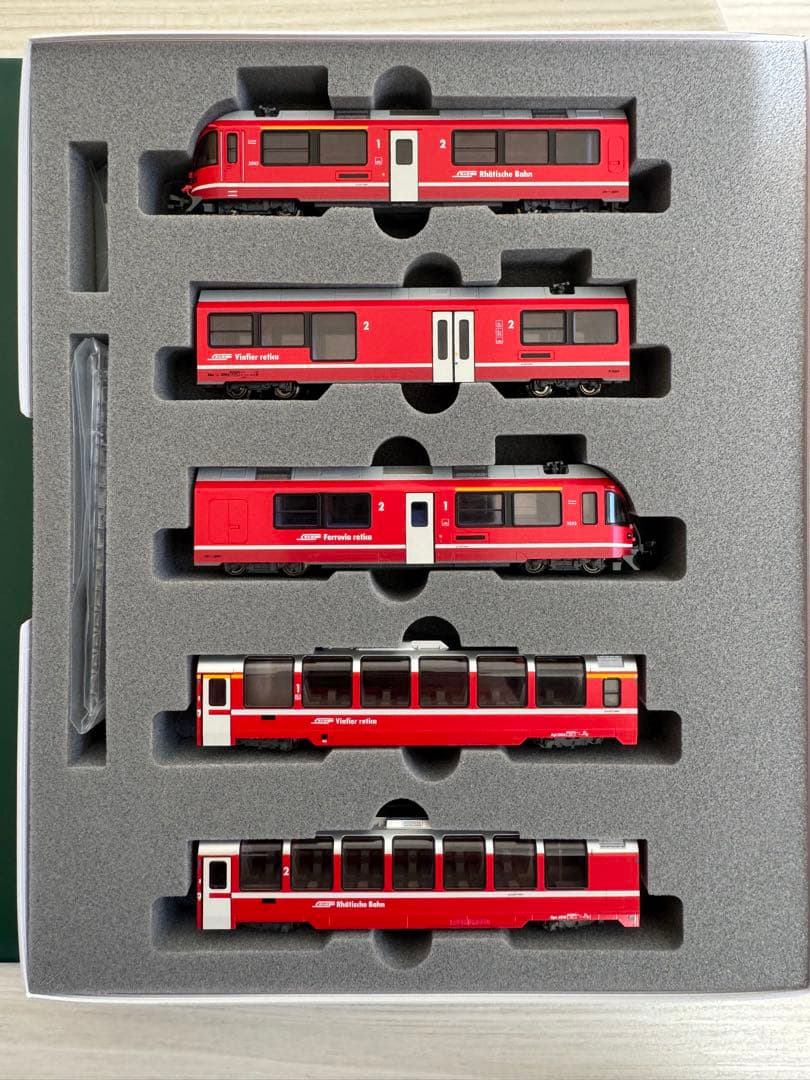 最終値下げ KATO 10-1318 ベルニナ急行 5両セット パーツ未使用 楽天市場】レーティッシュ鉄道 ベルニナ急行 5両基本セット【KATO・10