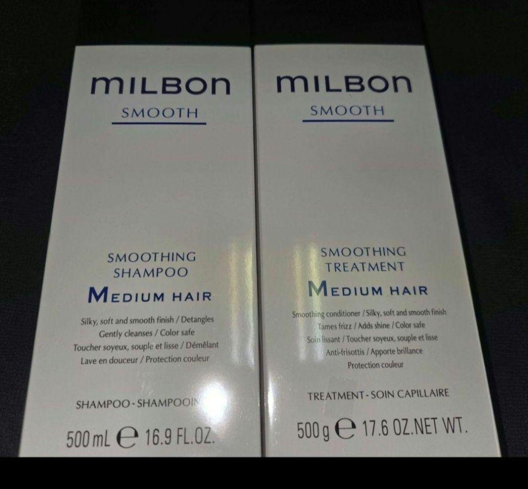 グローバル　ミルボン　スムースミディアム　シャンプー&トリートメント５００