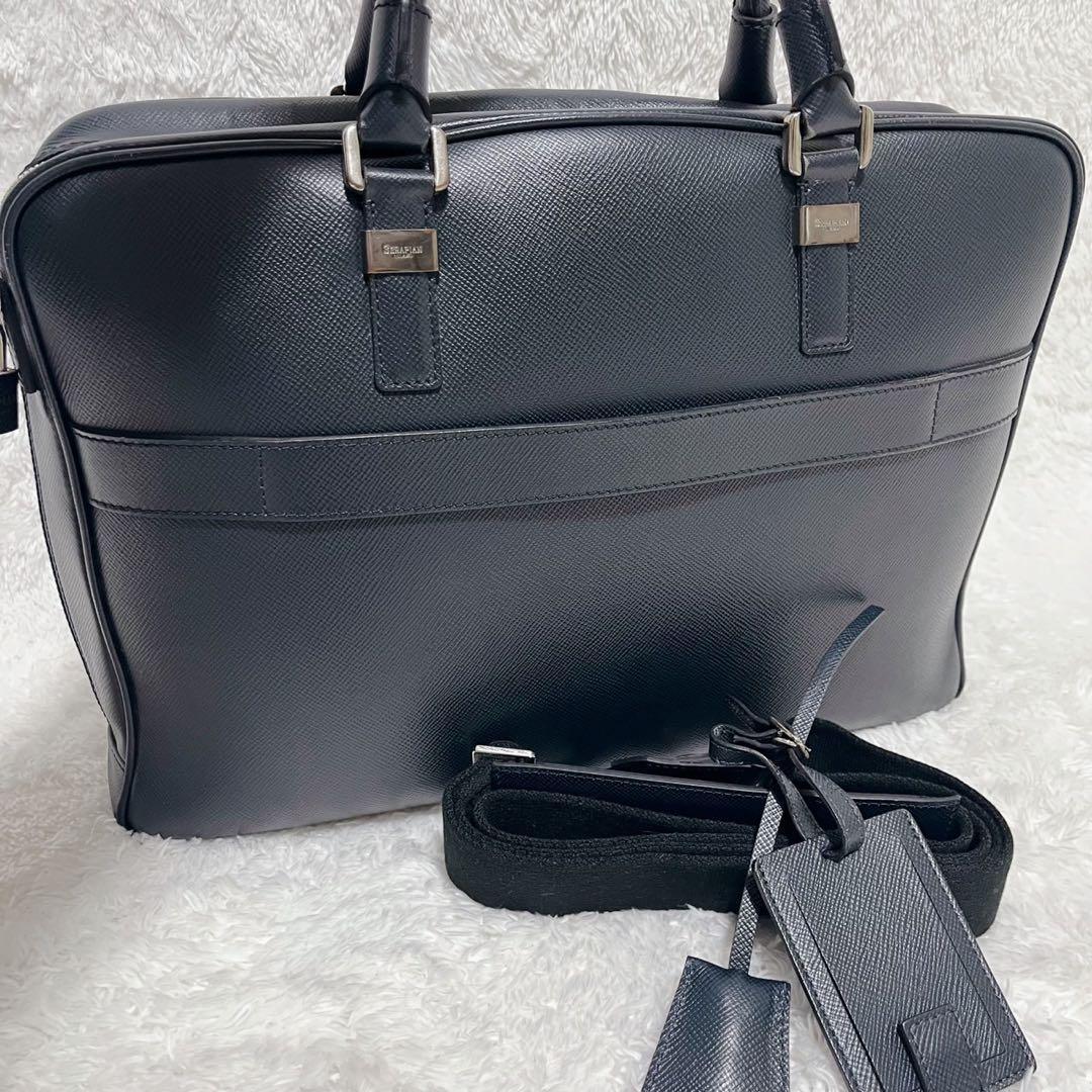 SERAPIAN 2way ビジネスバッグ サフィアーノレザー A4 PC収納 楽天市場】【クーポン利用20%OFF】 【在庫処分】 ビジネスバッグ