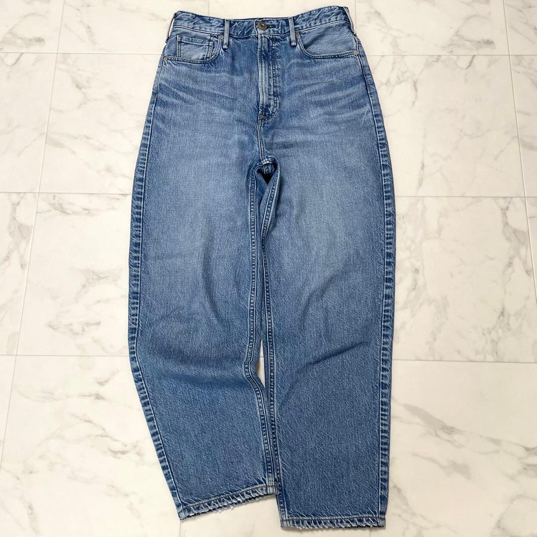 美品 アッパーハイツ×東原妙子 THE FIG FLOW デニムパンツ 25 アッパーハイツ upper hights *エディター東原妙子コラボ THE FIG WIDE