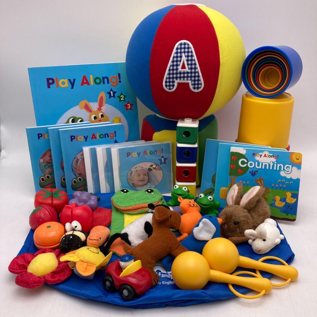 プレイアロング　おもちゃ付 ブルーレイ　ディズニー英語システム　802409