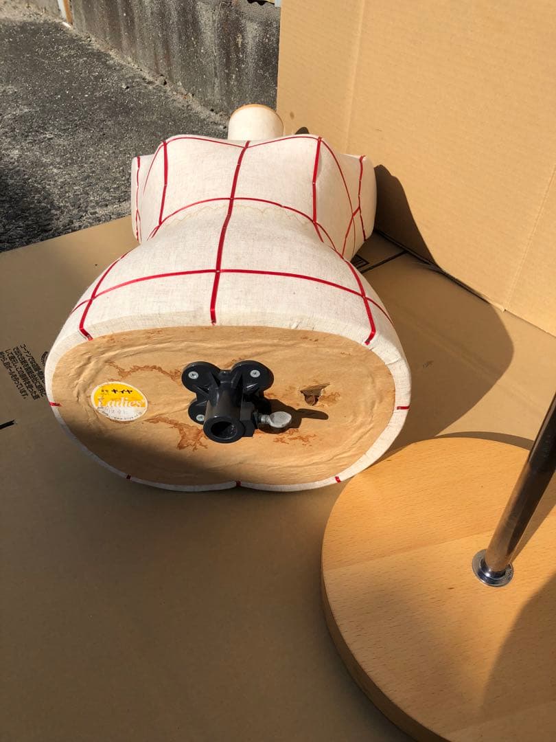 夢八トルソー 東京キイヤ トルソーボディマネキン ライン入り洋装