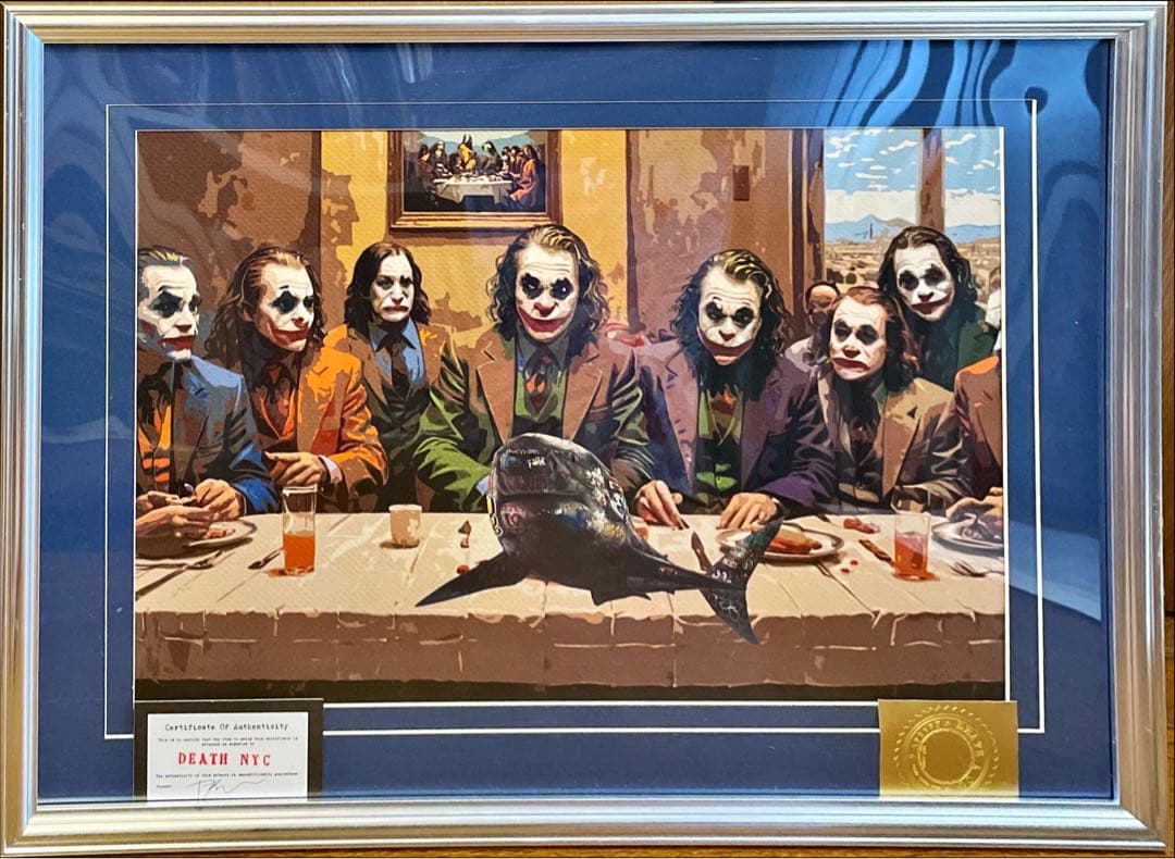 額込 世界限定100枚DEATH NYC アートポスター 現代アート 49