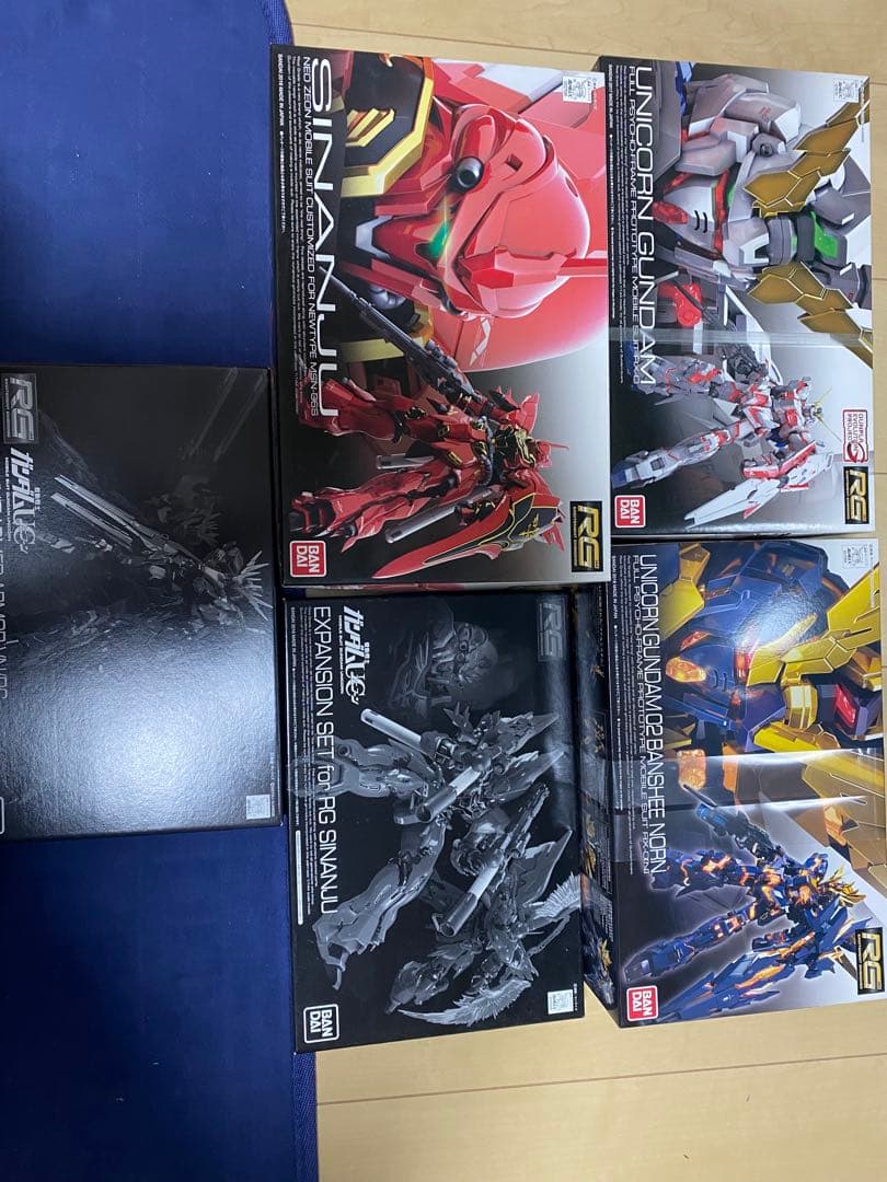 RG ユニコーン　シナンジュ　バンシィ　拡張パーツセット