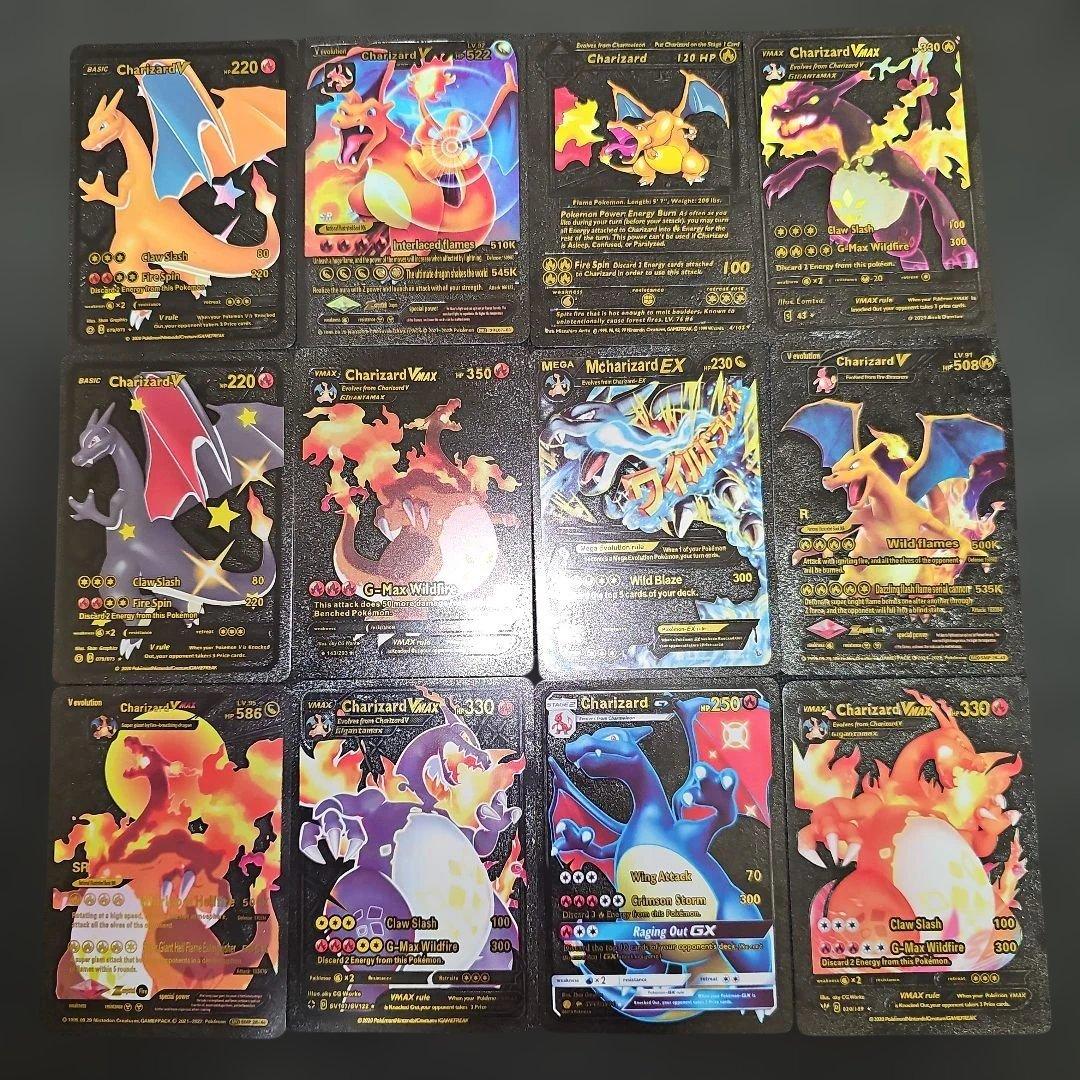 マ*ル様 海外版 ポケモンカード ブラック リザードン まとめ売り Chariz ポケカ海外】 英語版新商品「Mega CharizardX ex UPC」と英語版「メガ