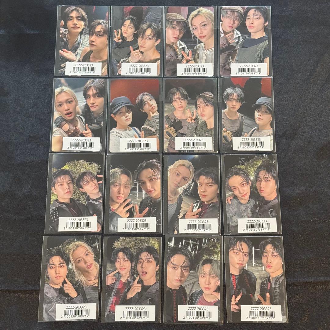 Straykids スキズ GIANT FC盤 ユニット トレカ16枚 セット