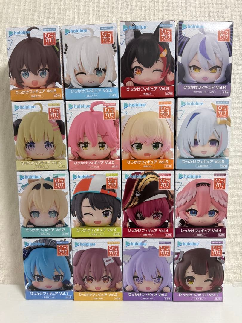 ホロライブ ひっかけフィギュア 16体セット