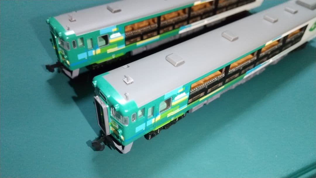 マイクロエース キハ48 風っこ2両セット 旧製品 中古Nゲージ マイクロエース】キハ48形 びゅうコースター風っこ（夏姿）2023年10月