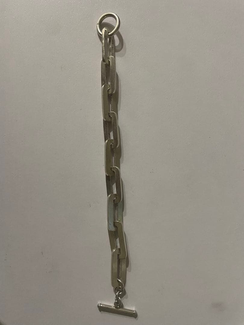 ヴェルサーニ925 シルバーチェーンブレスレット Binich（ビニッチ） ブレスレット メンズ 喜平 シルバー925 9.5mm 2面