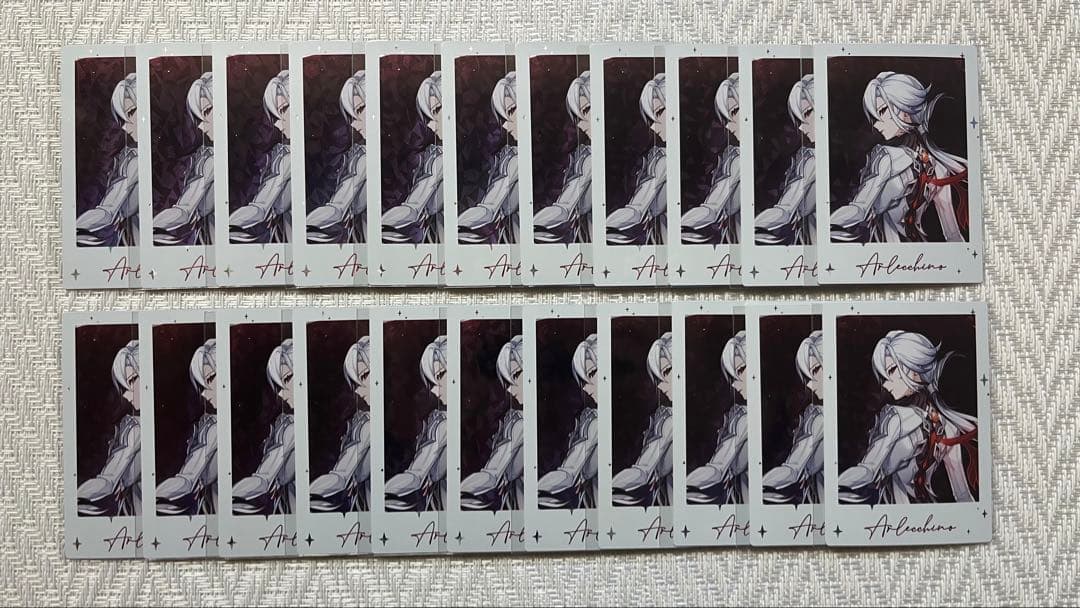 原神 チェキ 召使 アルレッキーノ