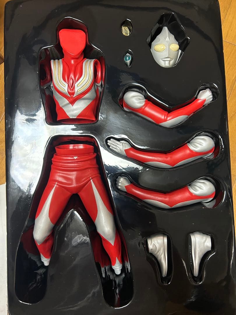 最終値下げ　海洋堂 ウルトラマンティガ パワータイプ メガソフビ 木下隆志