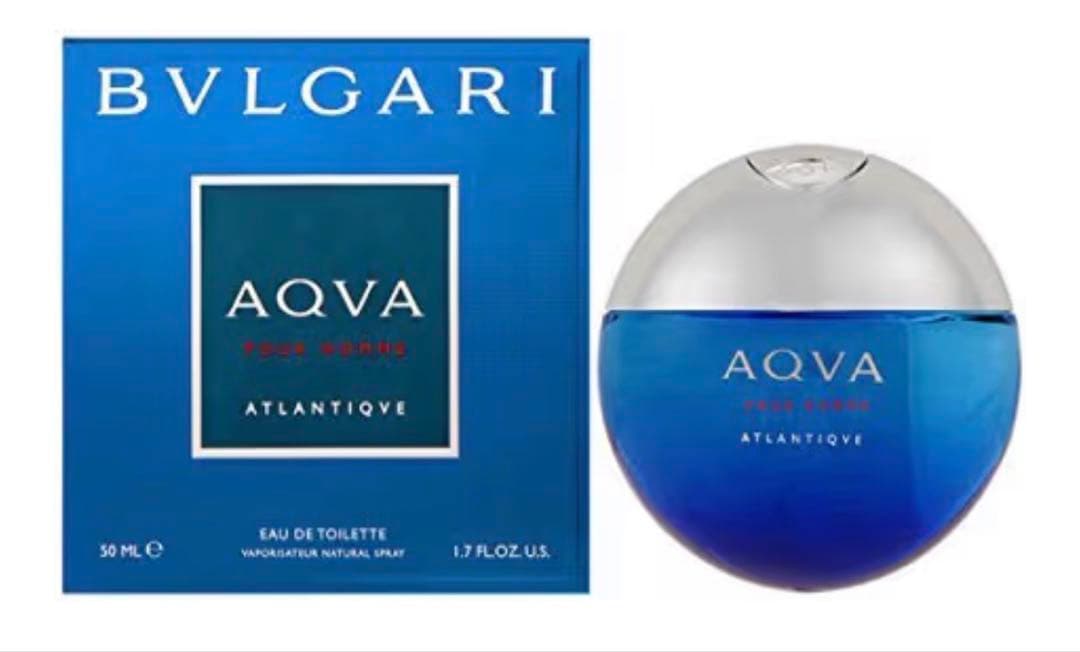 新品　未開封　BVLGARI ブルガリ プールオム アトランティック　50ml Amazon.co.jp: ブルガリ アクア プールオム アトランティック
