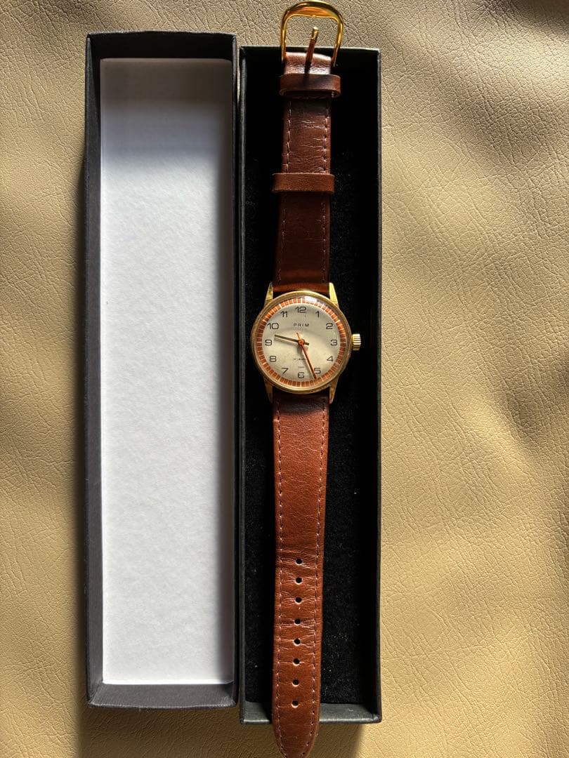 チェコ　プリム　手巻き時計