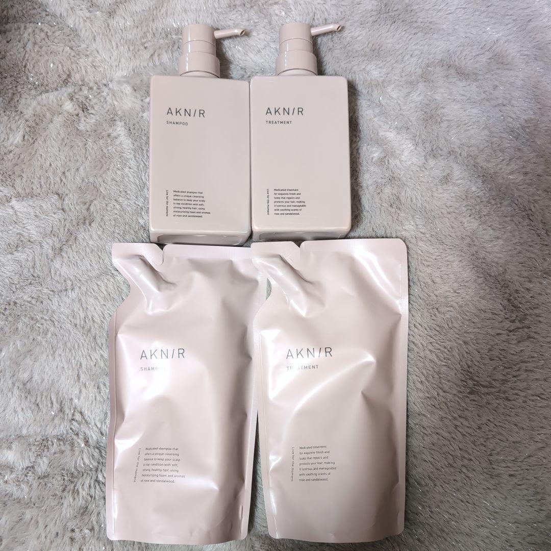 AKNIR シャンプー・トリートメント セット 薬用ヘアシャンプー＆トリートメントセット｜AKNIR（アクニー） 公式