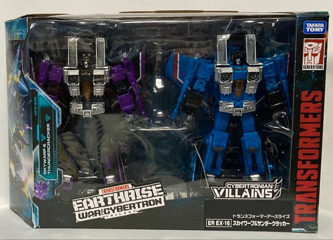 トランスフォーマーアースライズ EREX-16 スカイワープ&サンダークラッカー